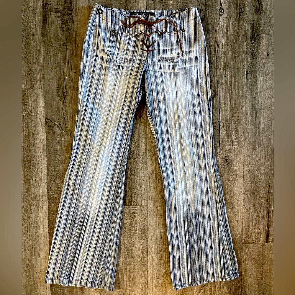 Vintage Low-rise Y2K Flare Jeans, American Standard Tyte